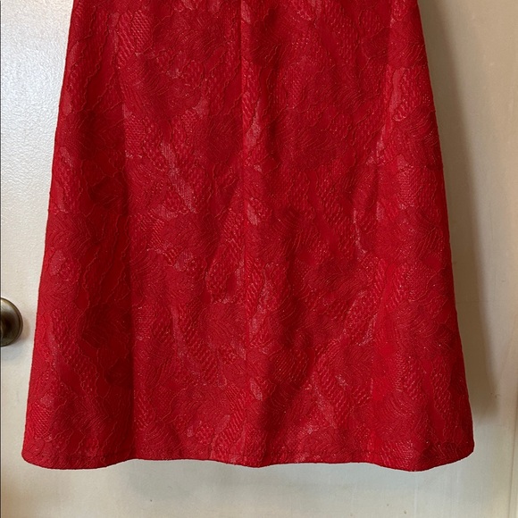 Classic Red Cheongsam-Style Dress size S - Picture 10 of 12